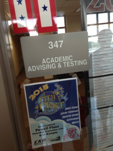 This is where I went to declare a major, the academic advisors! They helped me figure out what I needed to do to get on track to graduate with my selected major in four years. I might end up coming here again if I decide to change my major, but hopefully I don't have to.